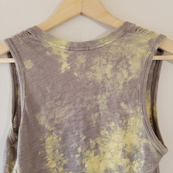 ATM Anthony Thomas Mellilo Sweatheart Tie Dye Tank Top Size XS Casual Coquette - Picture 7 of 12